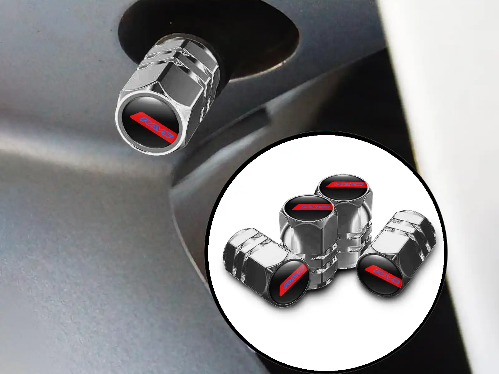 Rays Capsules De Tige De Valve Vélo Design Pro